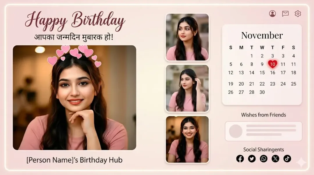 How to Create the Viral Happy Birthday Calendar Best AI Photo!