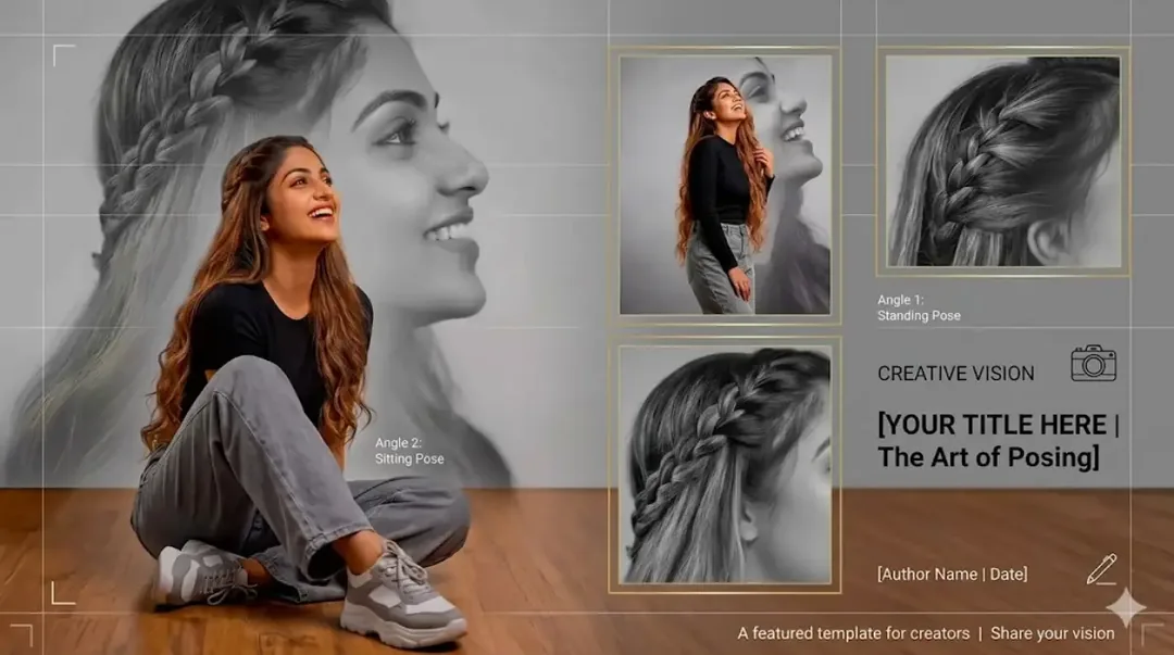 How to Create the Viral Giant Pencil Sketch Background Best AI Trend!