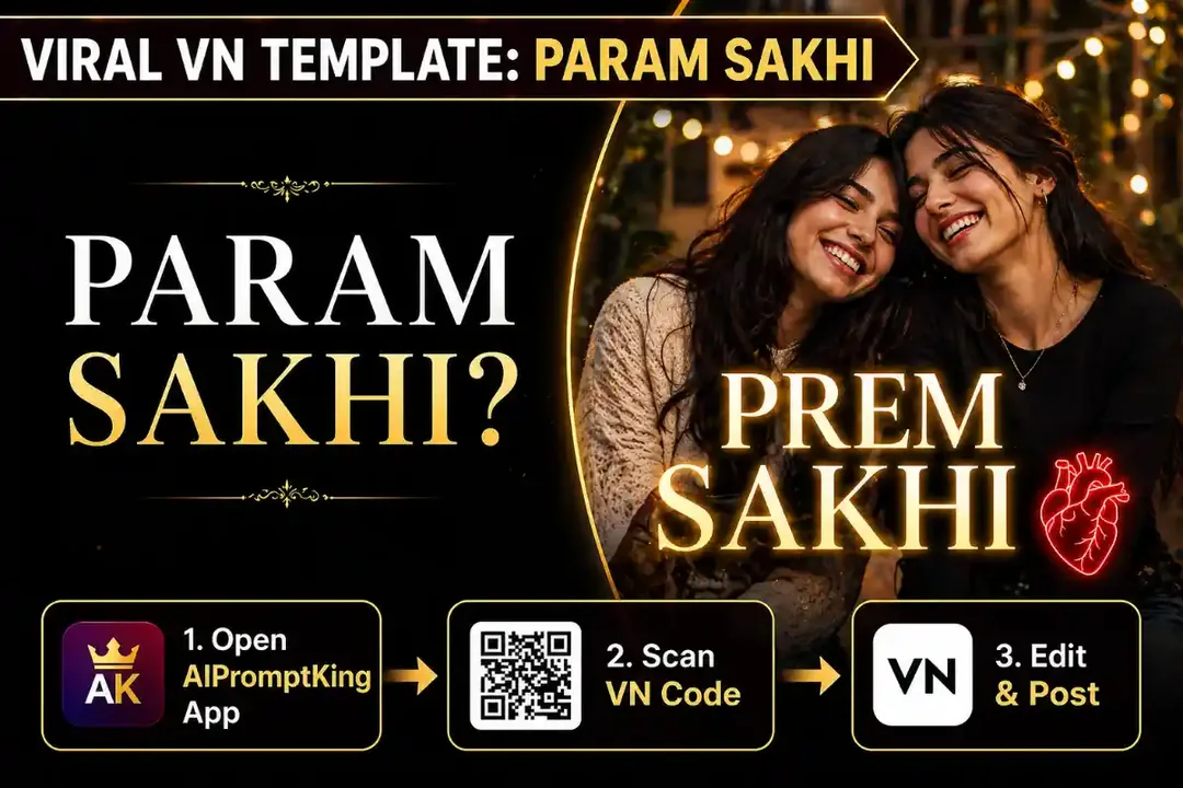 How to Make the Viral Param Sakhi Best Friendship Reel VN Code Tutorial