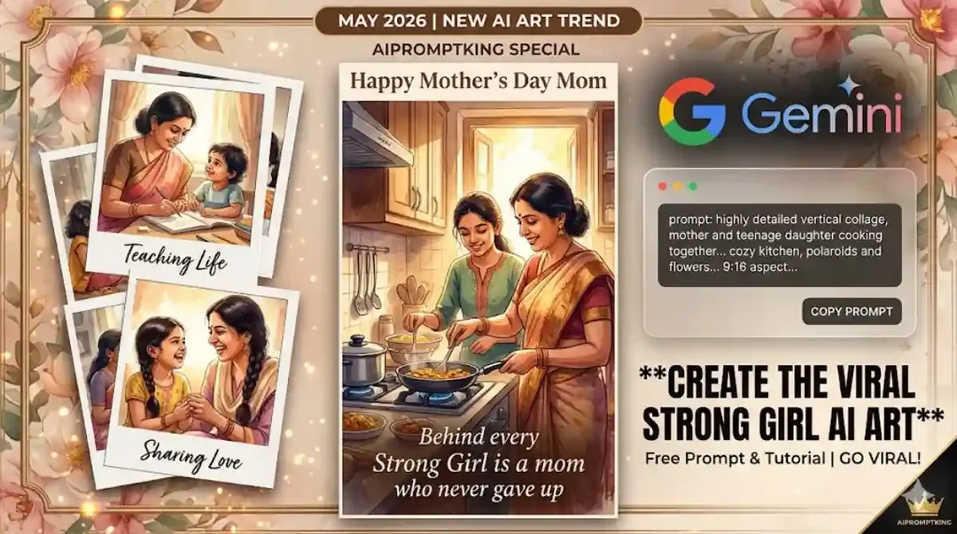 2026 Create the Viral Mother s Day Special Best Artistic Photo with Google Gemini!